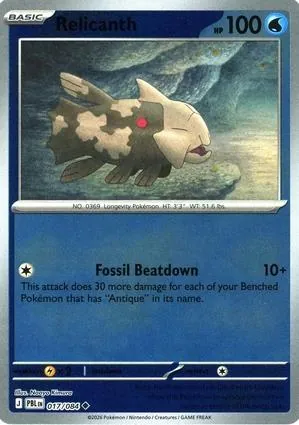 Relicanth [Reverse Holo]
